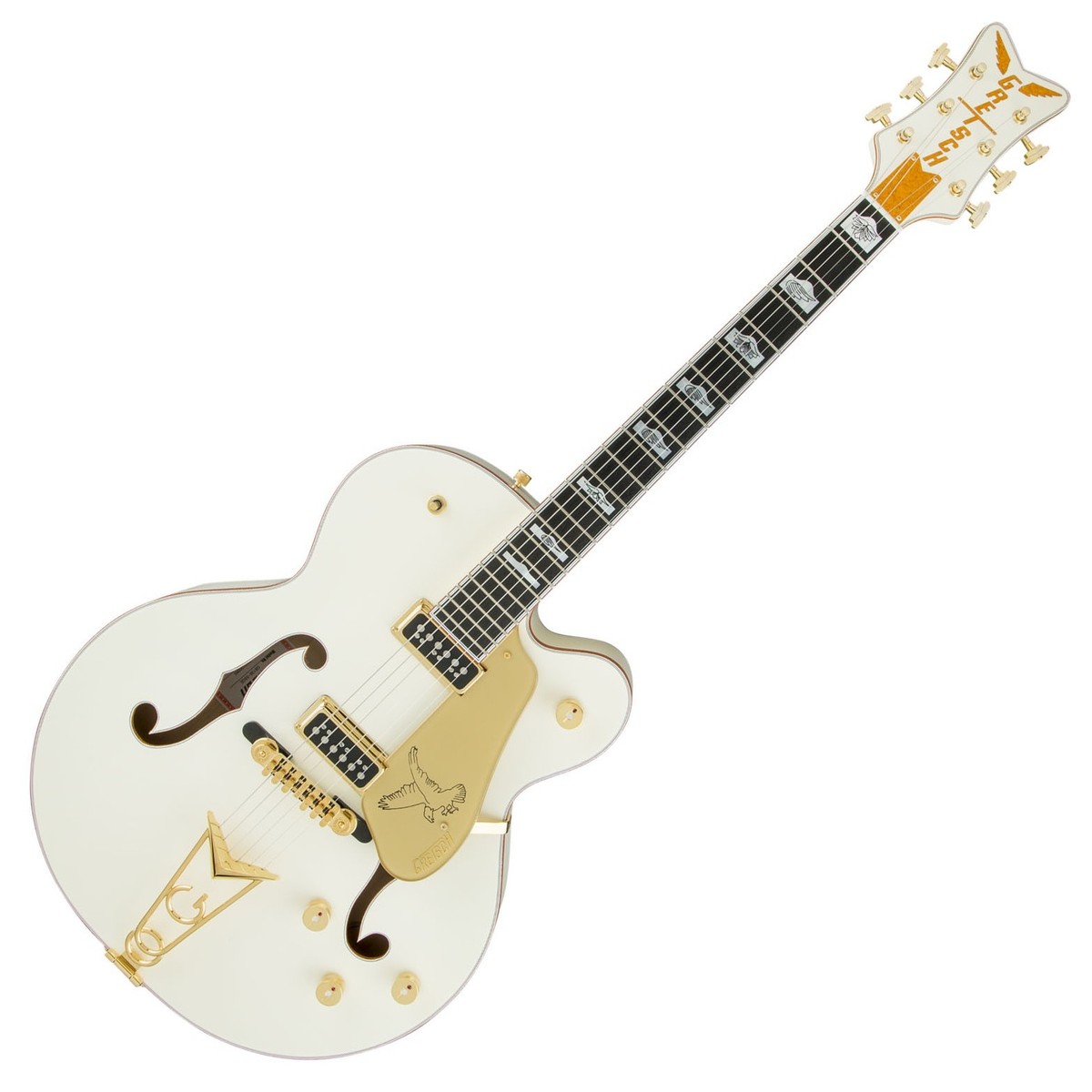 Gretsch G6136 55 Vintage Select White Falcon Vintage White Lacquer