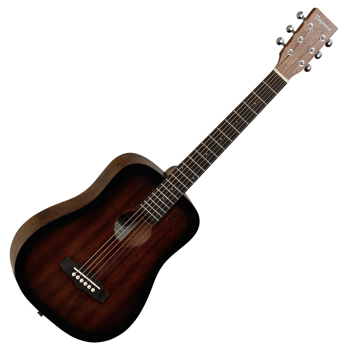Tanglewood TWCR T Crossroads Travel Acoustic Whisky Burst
