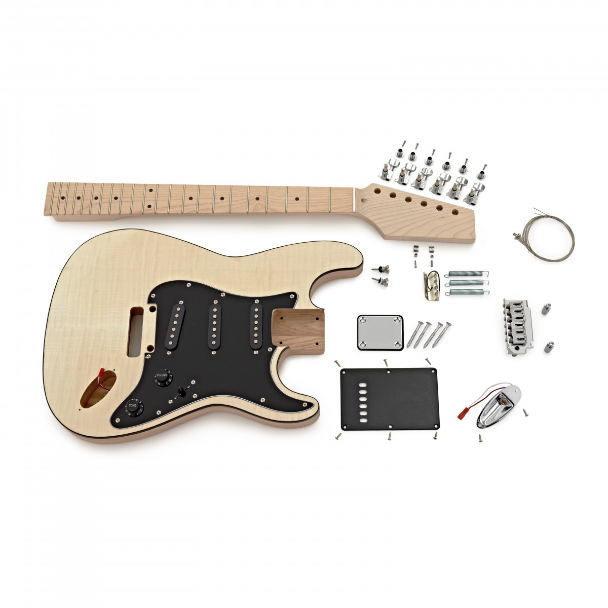 Guitarworks Duo-Cutaway DIY Electric Guitar Kit Pro