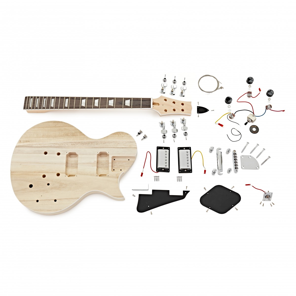 Guitarworks Classic Solo-Cutaway DIY Electric Guitar Kit