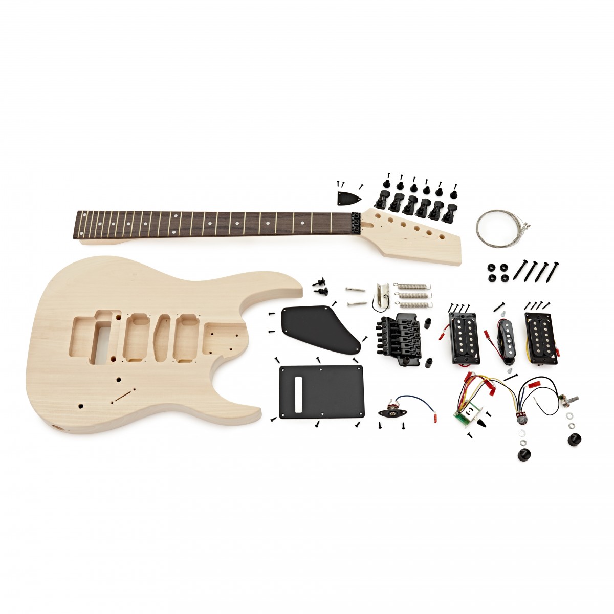 Guitarworks Super-Cutaway DIY Electric Guitar Kit
