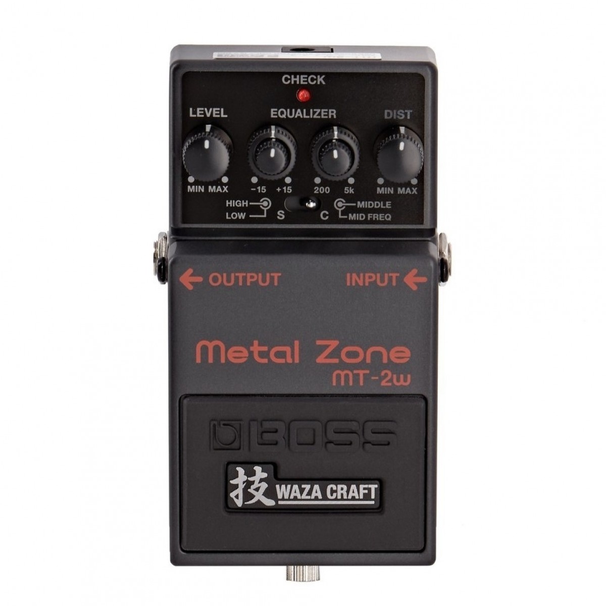 Boss MT-2W Waza Craft Metal Zone Distortion Pedal