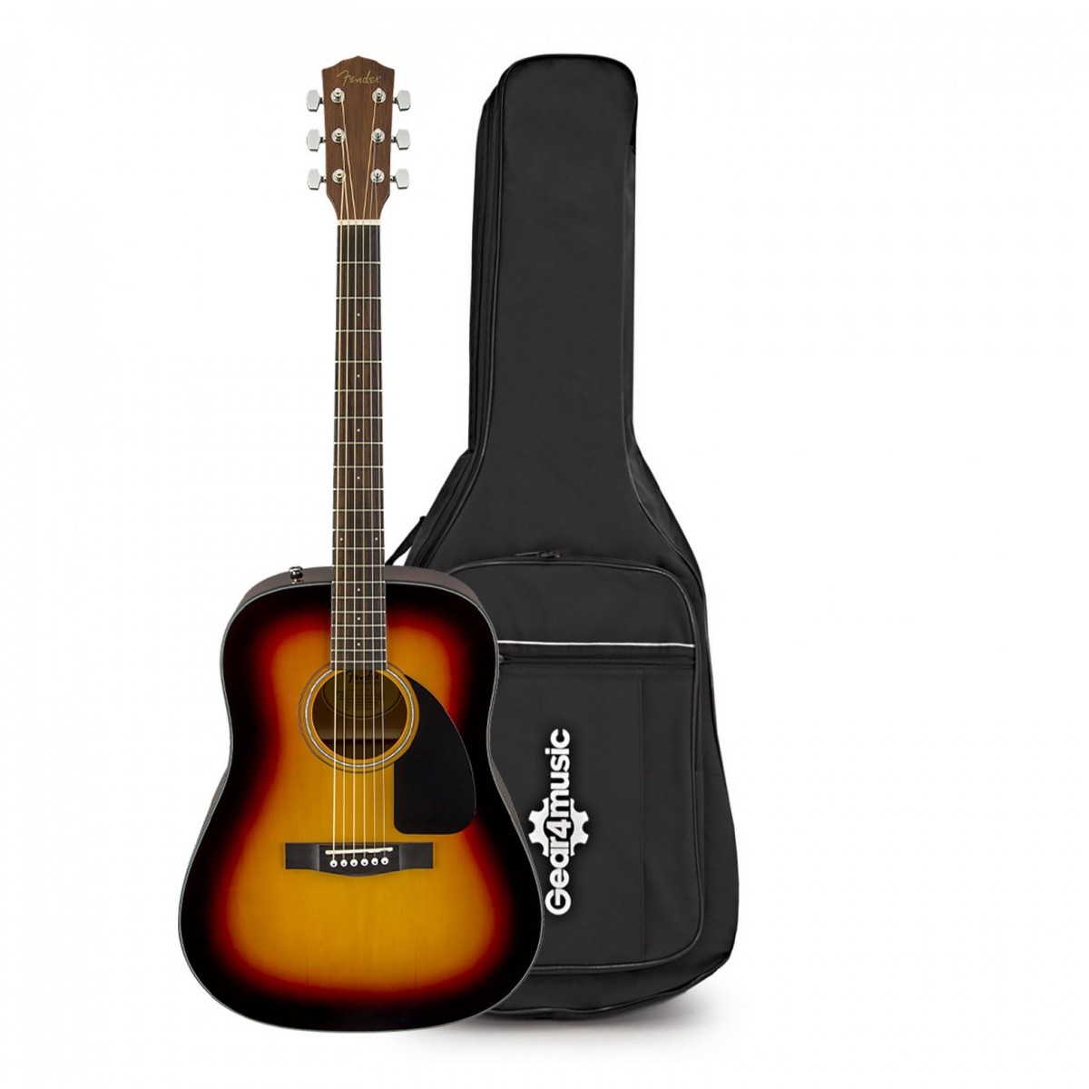 Fender CD-60 V3 Sunburst with Gig Bag