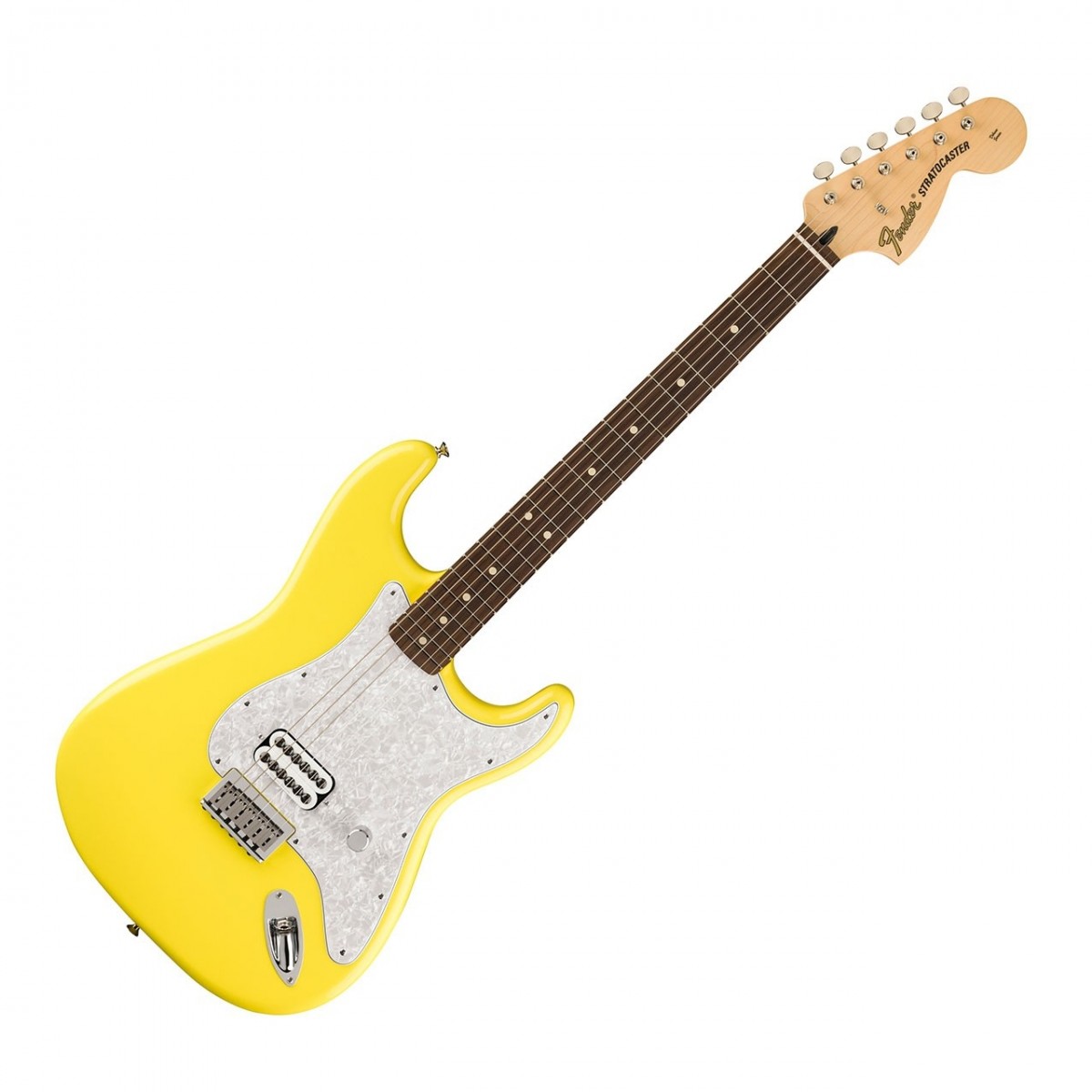 Fender Tom Delonge Stratocaster Graffiti Yellow