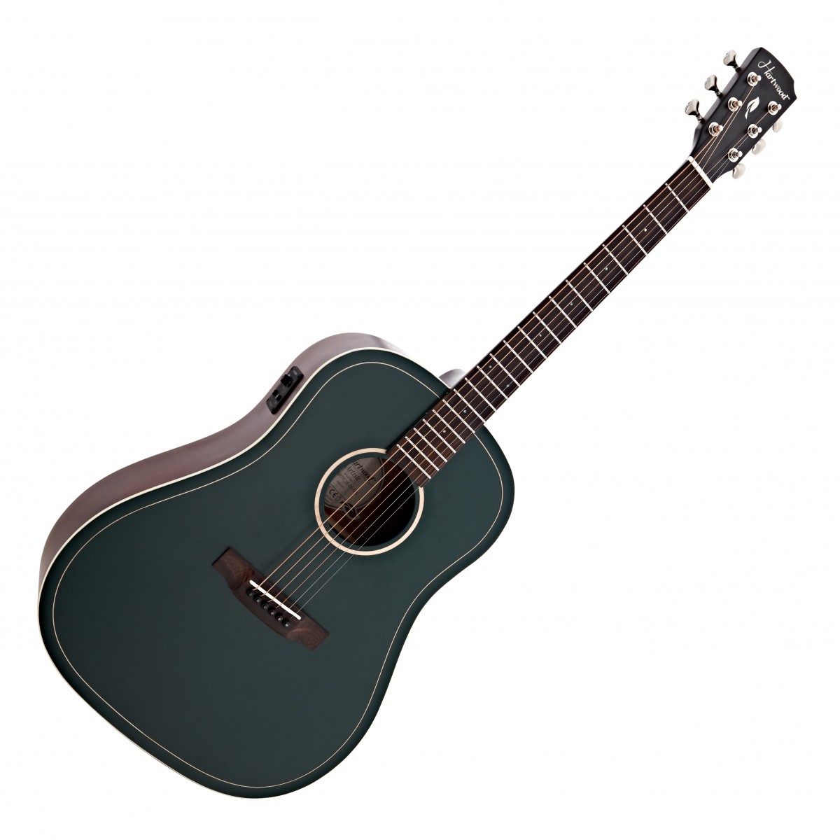 Hartwood Artiste Dreadnought Electro Acoustic Guitar Green