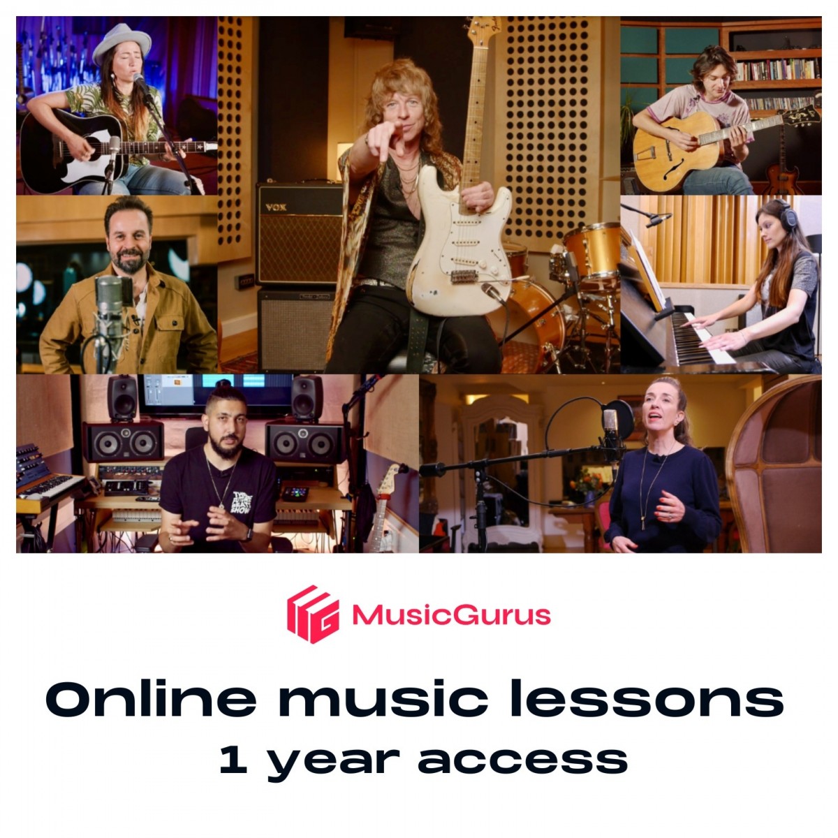 MusicGurus 1 Year Subscription