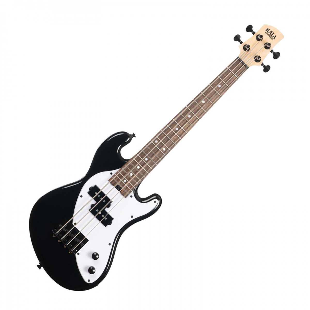 Kala U-Bass Solid Body Fretted Jet Black