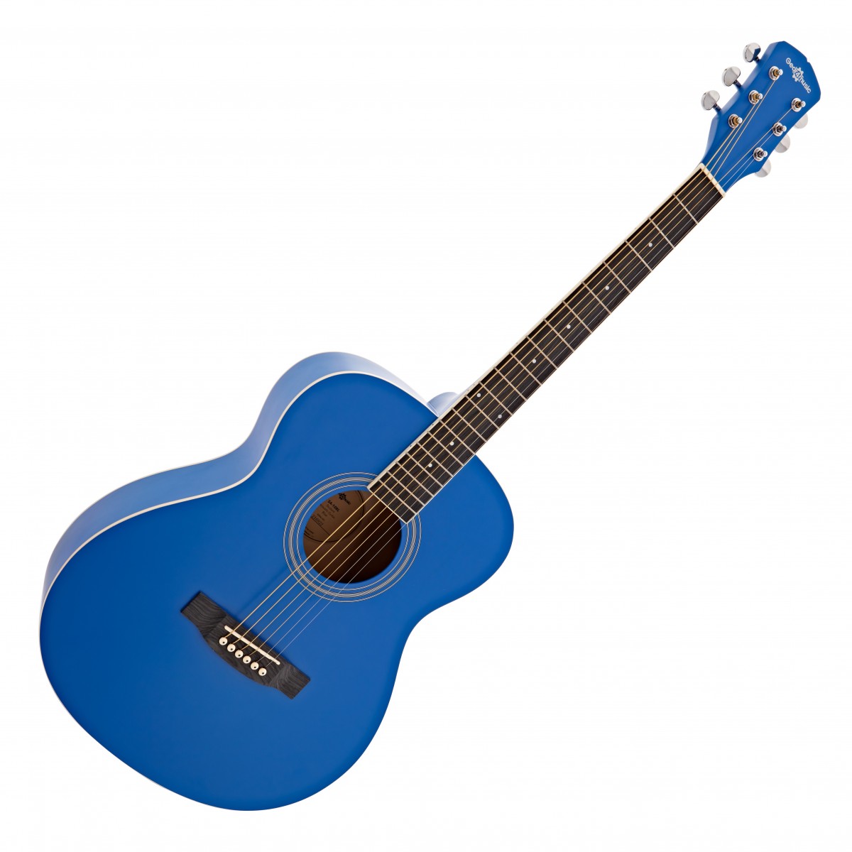 Student Acoustic Guitar by Gear4music Blue