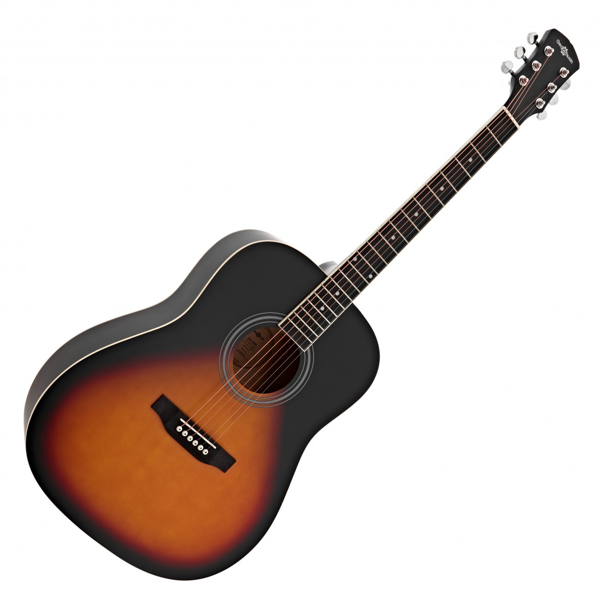 Dreadnought Acoustic Guitar by Gear4music Sunburst