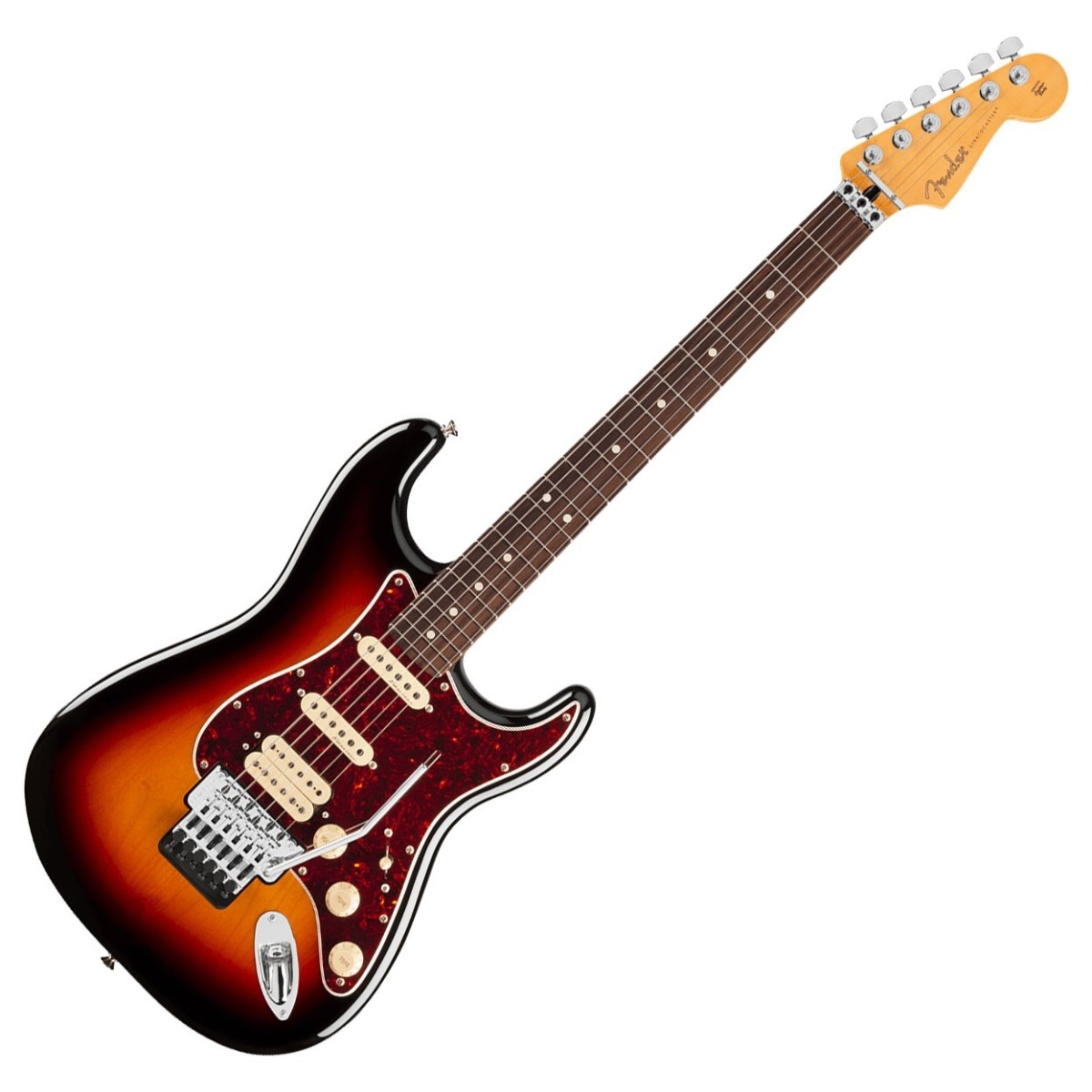 Fender Player II Modified Stratocaster HSS Floyd Rose RW 3 Tone Sunburst
