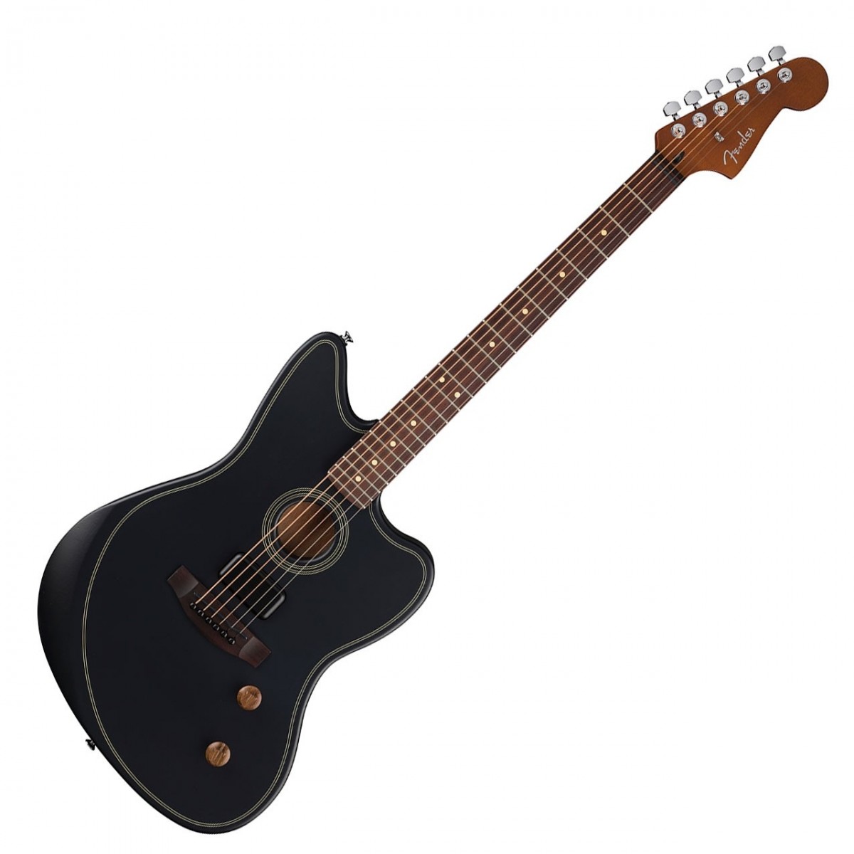 Fender Acoustasonic Standard Jazzmaster Black
