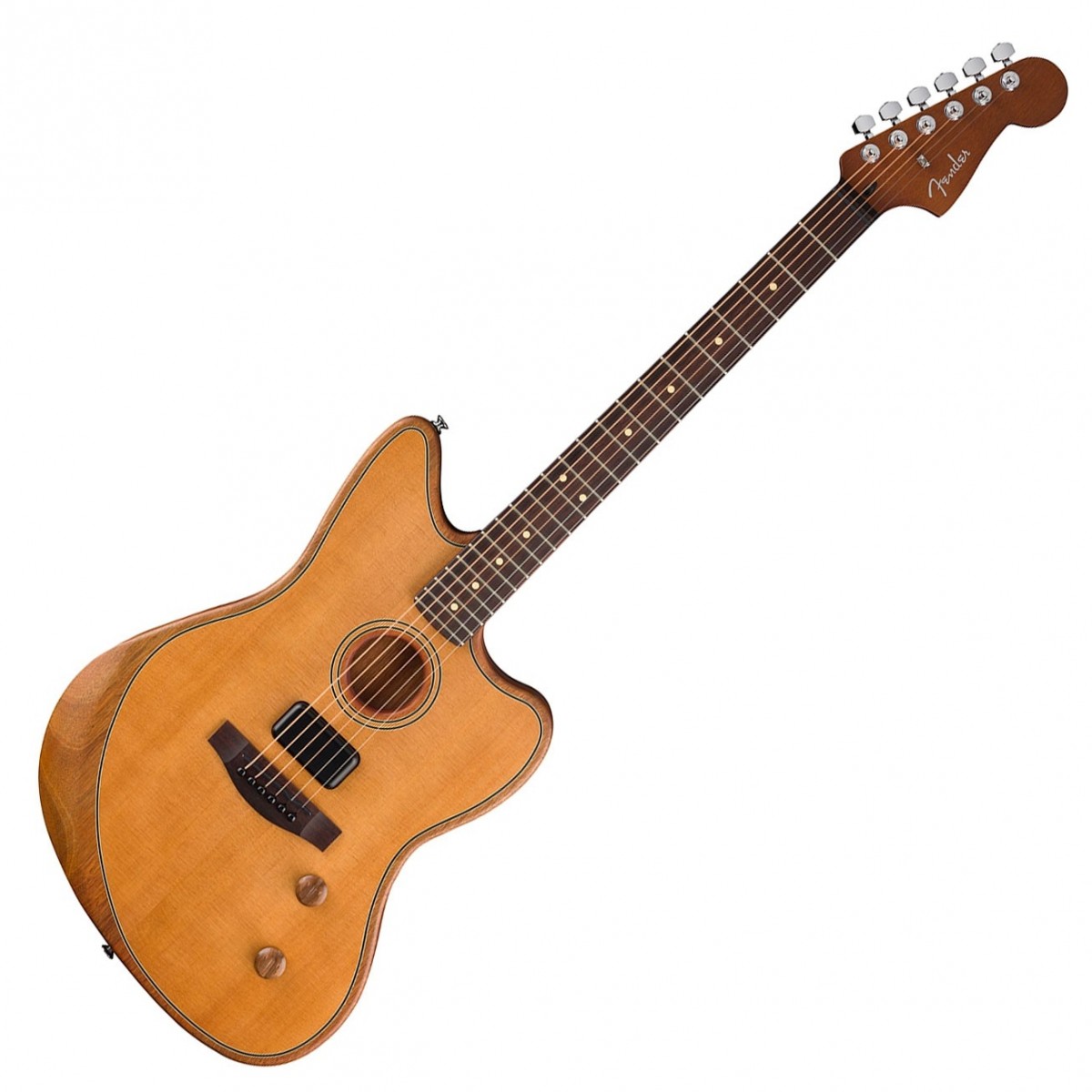 Fender Acoustasonic Standard Jazzmaster Aged Natural