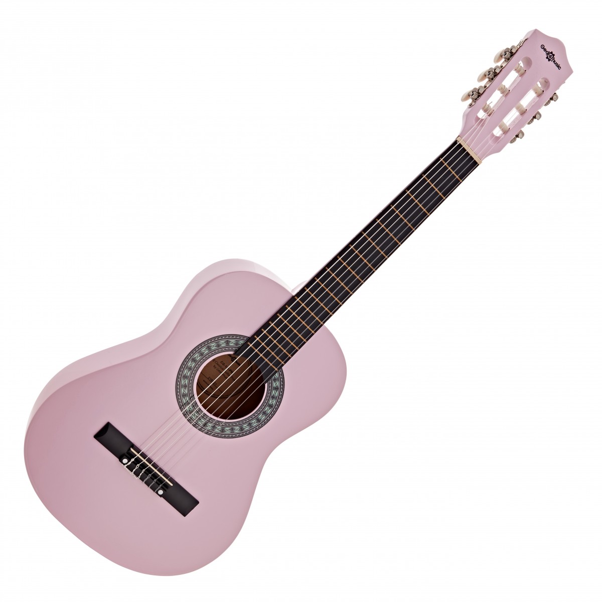 Junior 1/2 Classical Guitar by Gear4music Pink