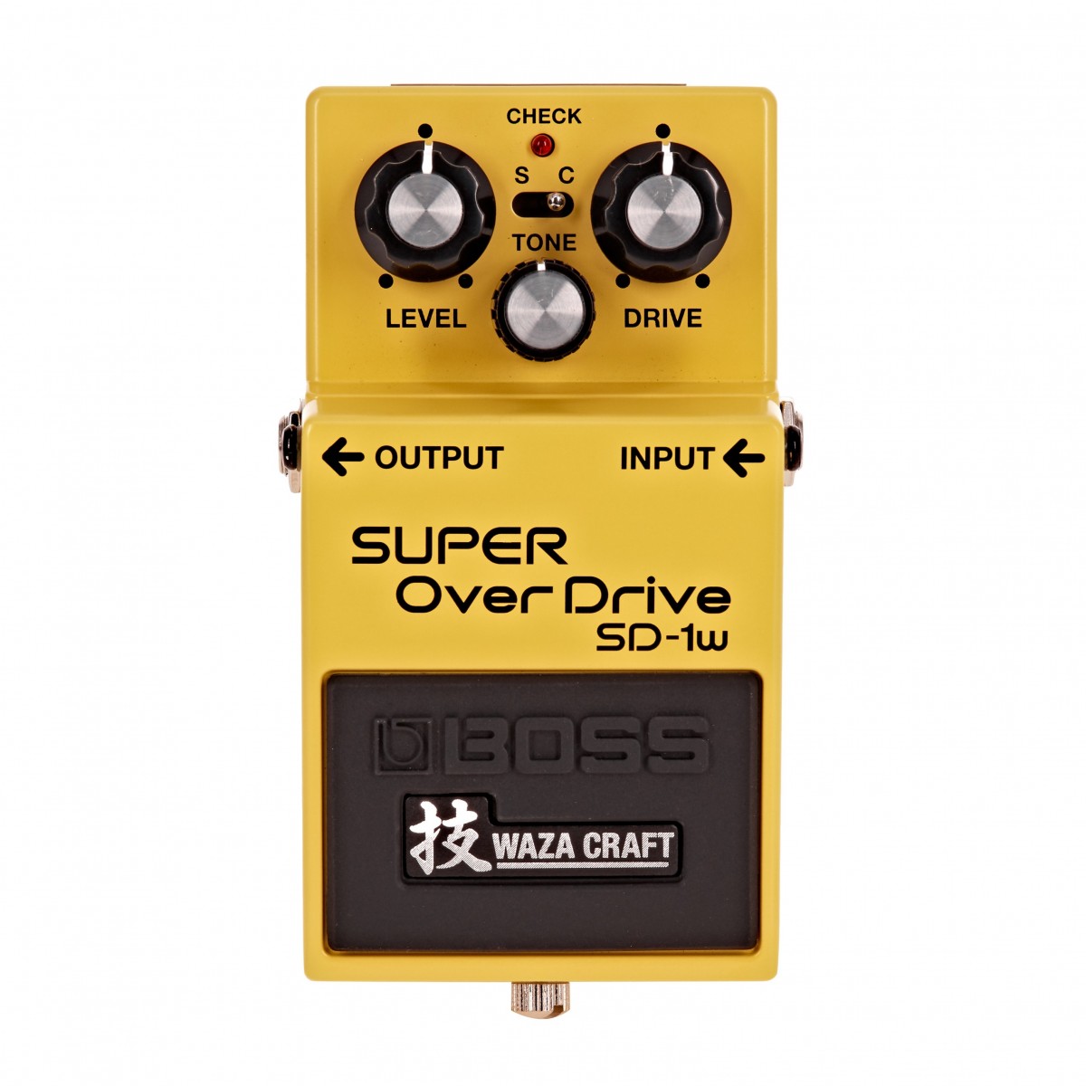 Boss SD-1W Waza Craft Custom Super Overdrive Pedal