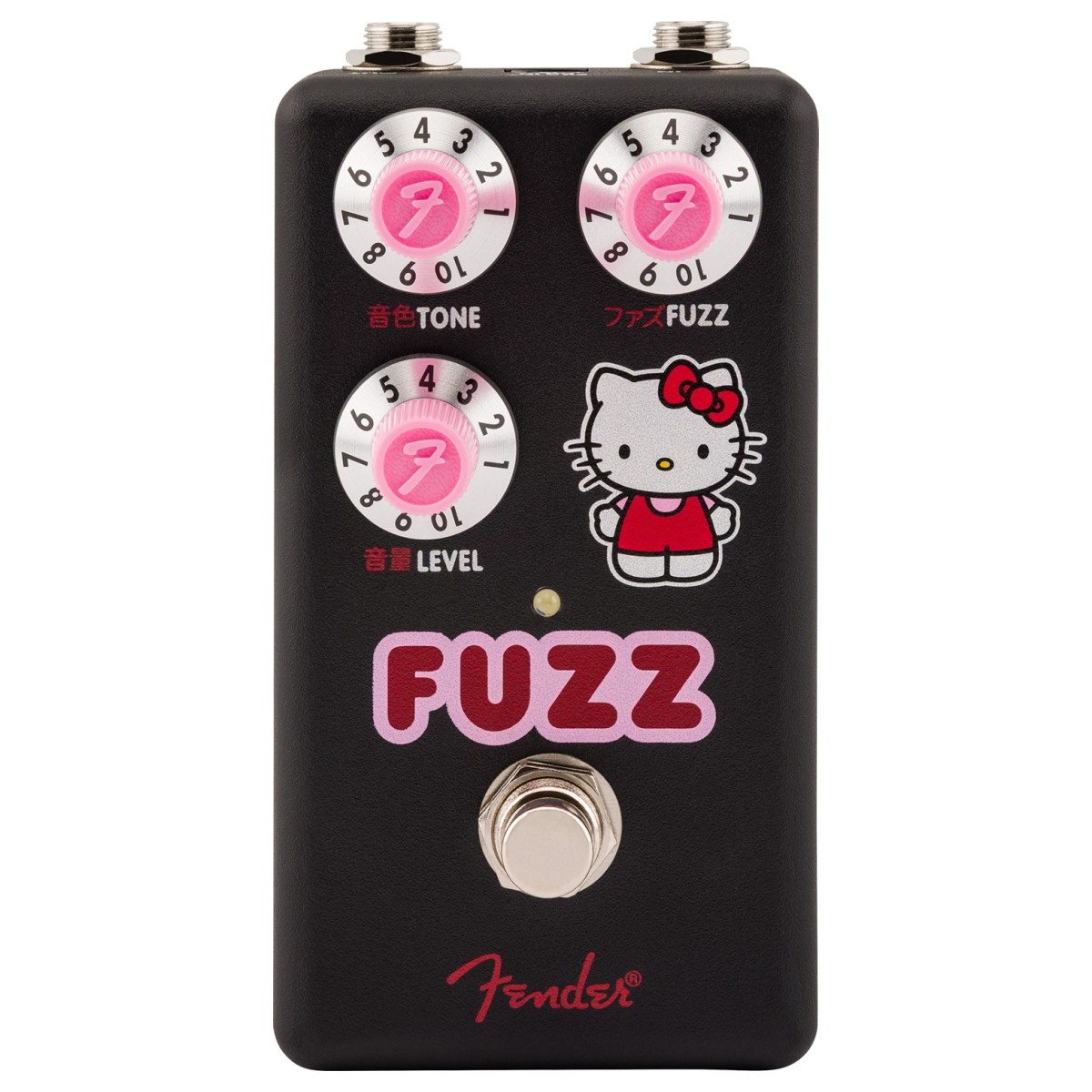 Fender x Hello Kitty Black Fuzz Pedal