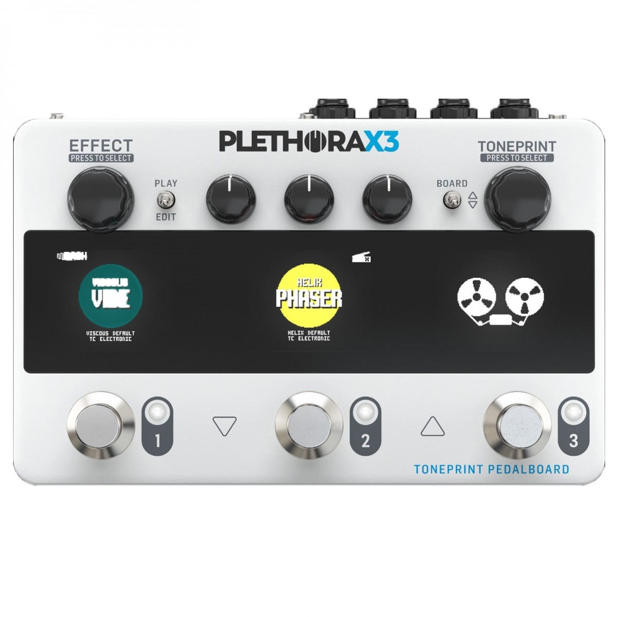 TC Electronic PLETHORA X3 TonePrint Pedalboard