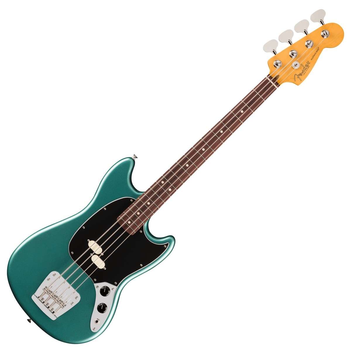 Fender American Professional Classic Mustang Bass RW Faded Sherwood Green Metallic