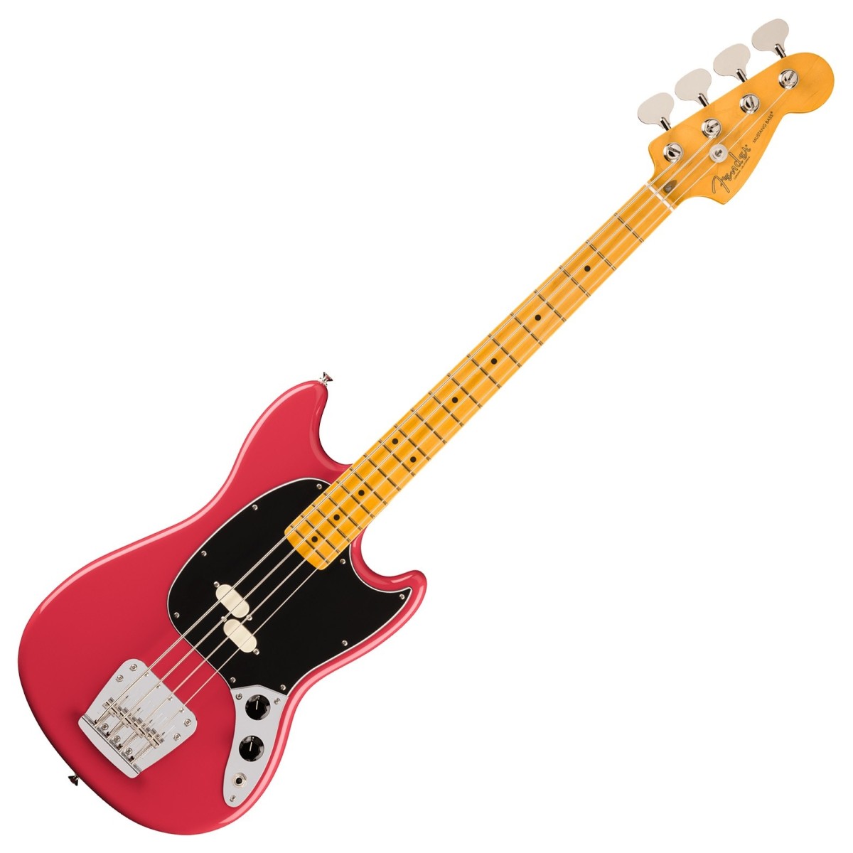 Fender American Professional Classic Mustang Bass MN Faded Dakota Red