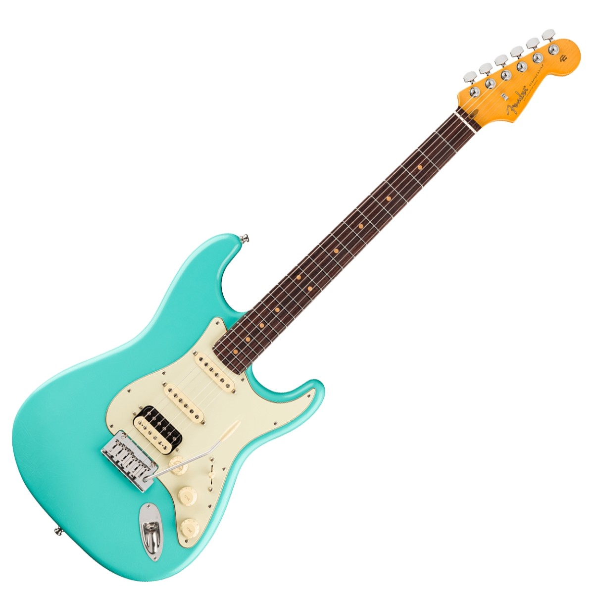 Fender American Ultra Luxe Vintage 60s Stratocaster HSS RW Sea Foam Green