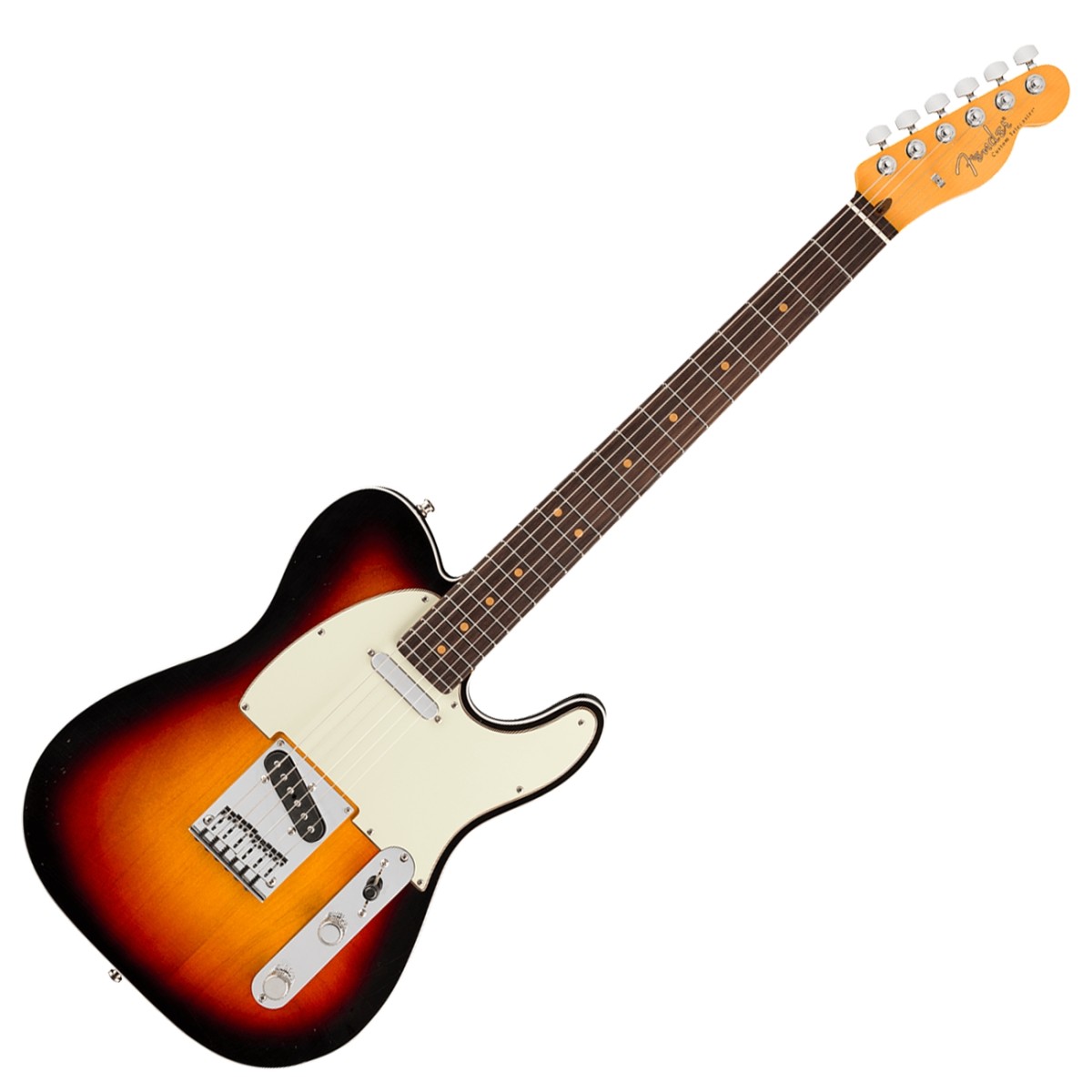 Fender American Ultra Luxe Vintage 60s Telecaster Custom RW 3-Color Sunburst