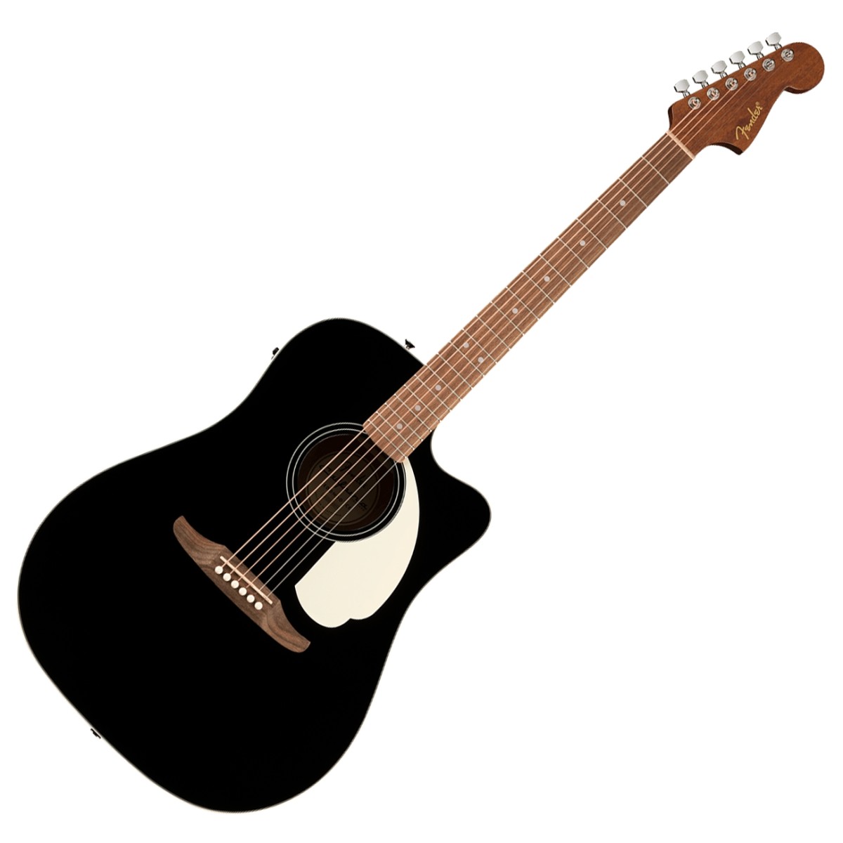 Fender California Standard Redondo CE Electroacoustic Guitar Spruce Top Black