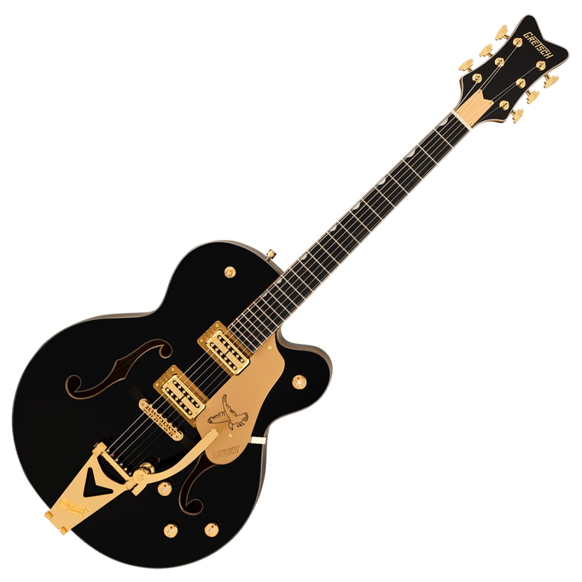 Gretsch Synchromatic Falcon Hollow Body Single-Cut with Bigsby EB Black