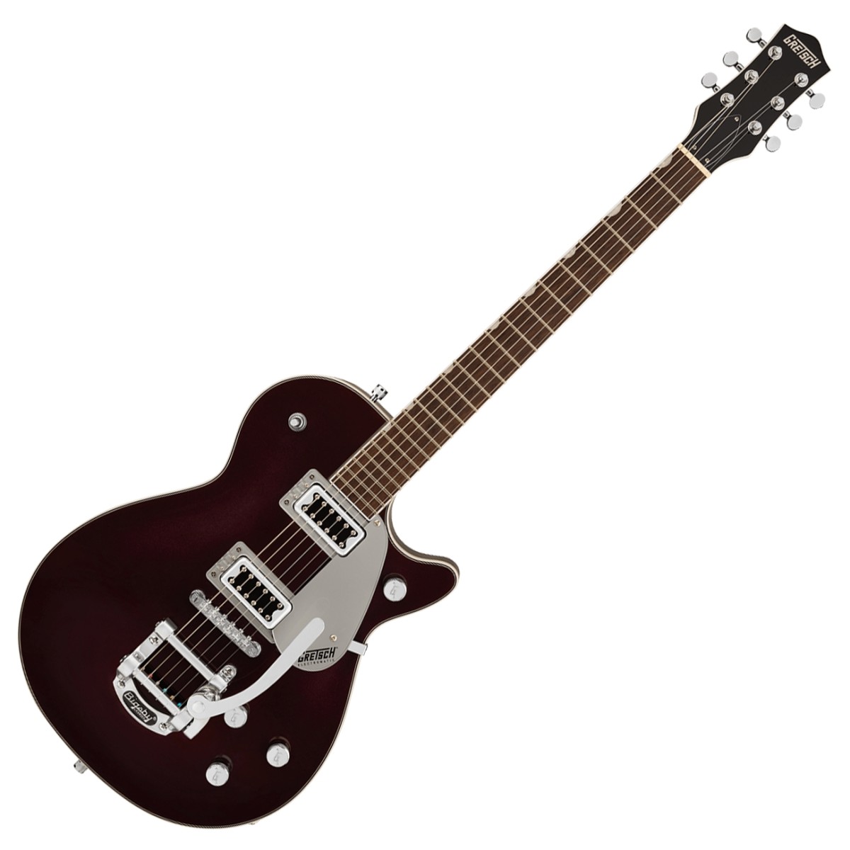 Gretsch G5230T Electromatic Jet FT Single-Cut with Bigsby LRL Dark Cherry Metallic