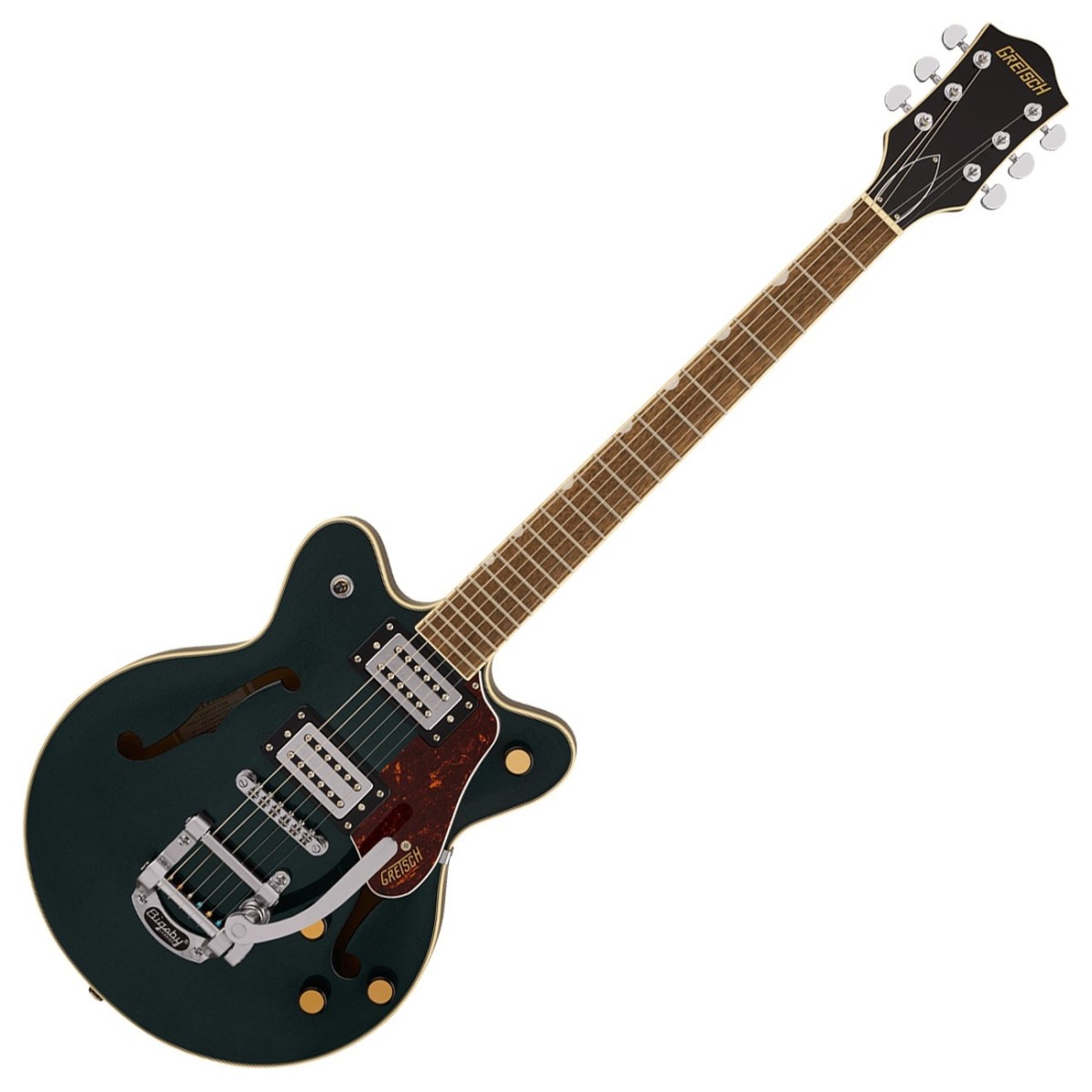 Gretsch G2655T Streamliner Center Block Jr. Double-Cut with Bigsby LRL Cadillac Green