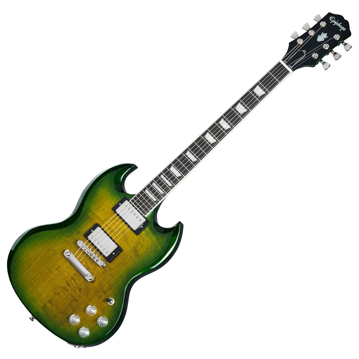Epiphone SG Modern Figured Iguana Burst