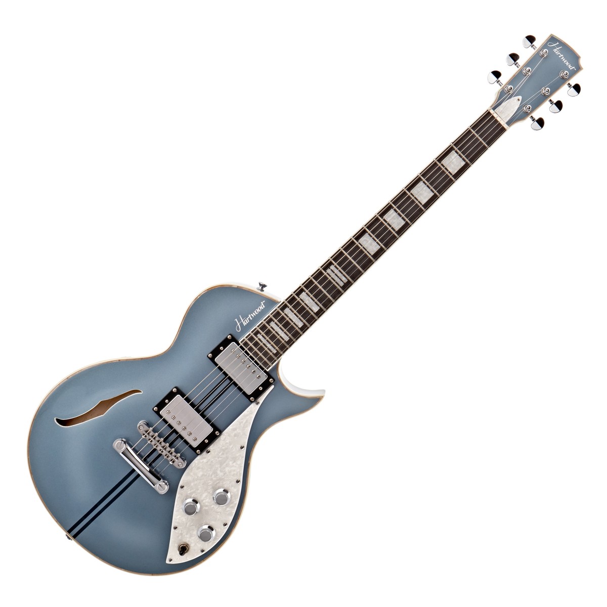 Hartwood Speedway Electric Guitar Blue Suede