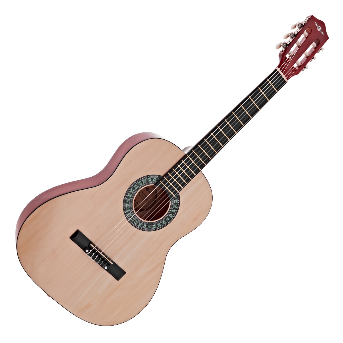 3/4 Classical Guitar Natural by Gear4music
