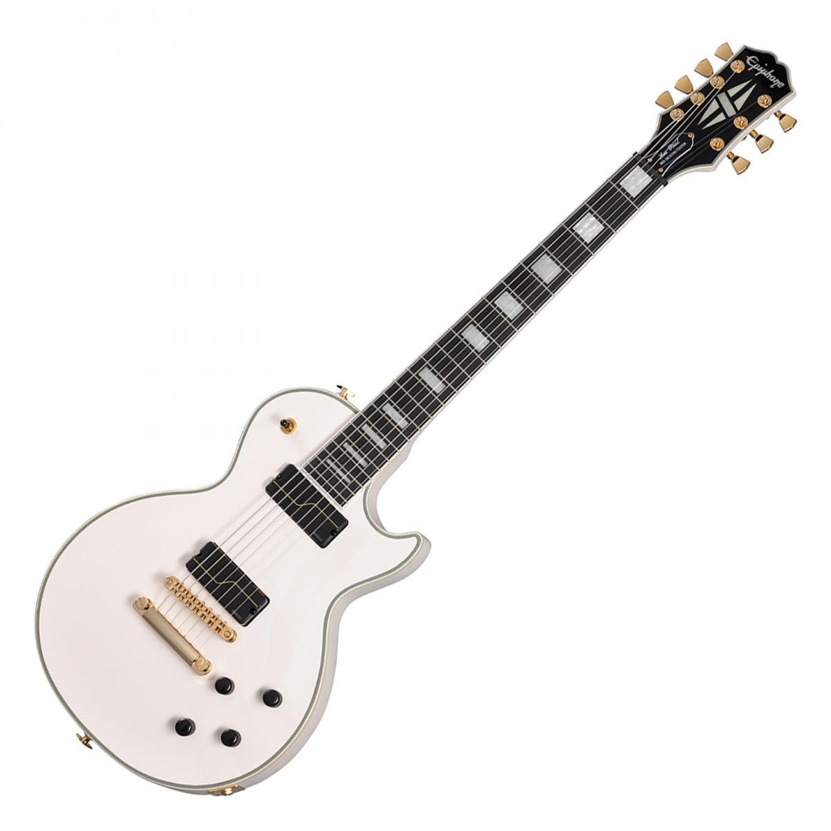 Epiphone Matt Heafy Origins Les Paul Custom 7-String Bone White