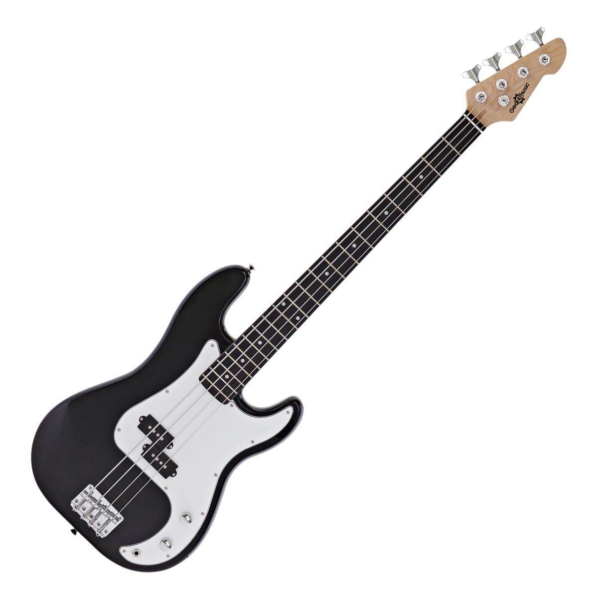 LA Bass Guitar by Gear4music Black
