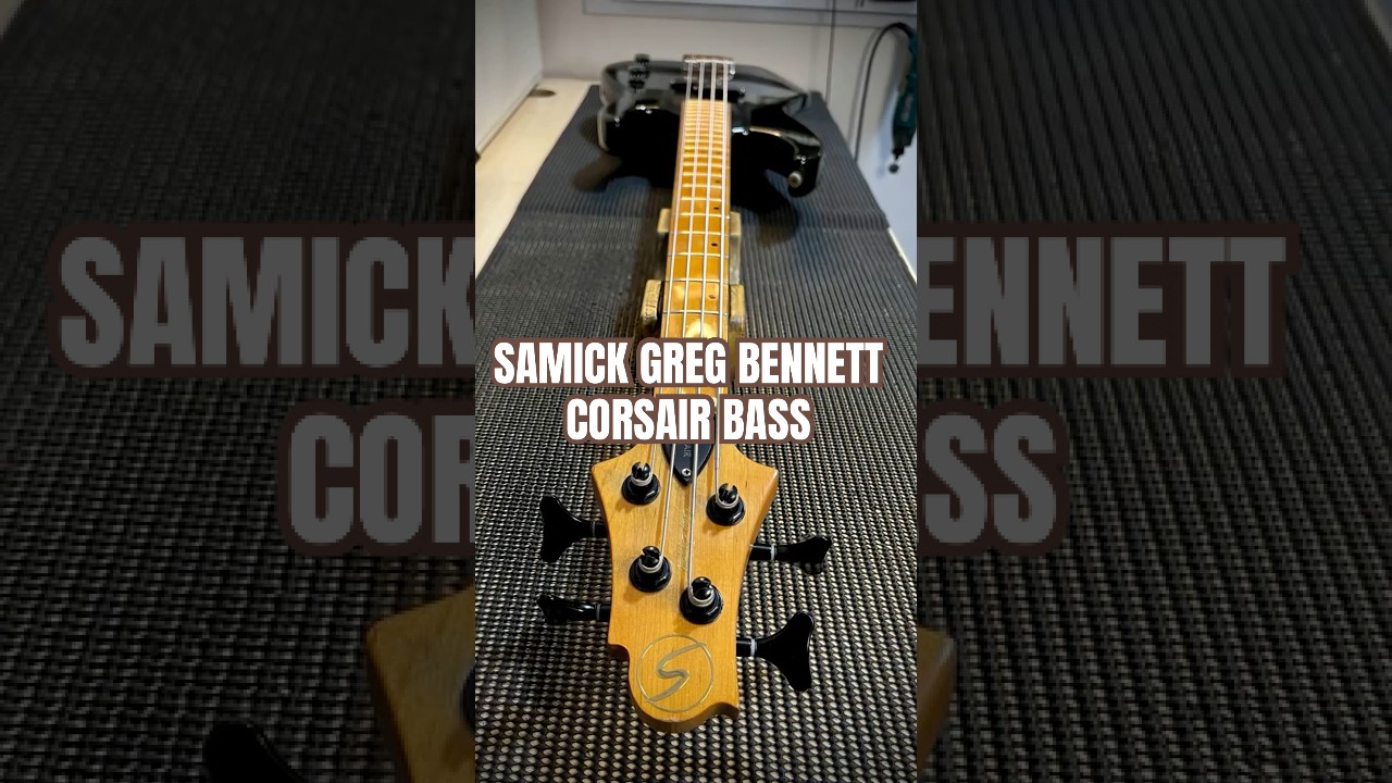 Bass Guitar TV – SAMICK GREG BENNETT CORSAIR BASS | #guitarsetup #basssetup #bassguitar #bassplayer