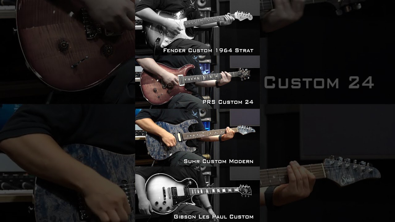 Electric Guitar TV – Fender vs PRS vs Suhr vs Gibson | AC/DC – Back In Black