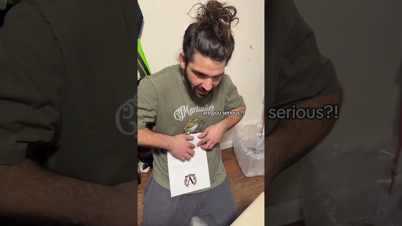 Guitar Amp TV – Someone made me a Braille amp