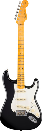 Fender American Vintage II '57 Stratocaster in Black with Maple Neck - Image 2