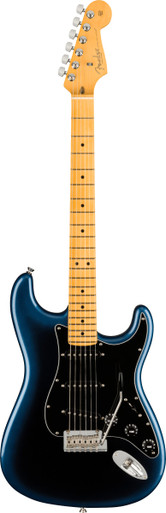 Fender American Professional II Stratocaster in Dark Night with Maple Fingerboard - Image 2