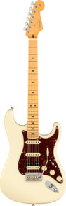 Fender American Professional II Stratocaster HSS in Olympic White with Maple Fingerboard - Image 3