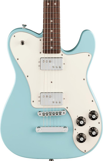 Fender Kingfish Delta Day Telecaster Deluxe in Daphne Blue - Image 1