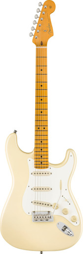 Fender Lincoln Brewster Stratocaster in Olympic Pearl - Image 2