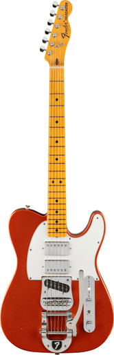 Fender Artist Signature Mike Campbell Telecaster in Red Dog Red, Maple Neck - Image 2