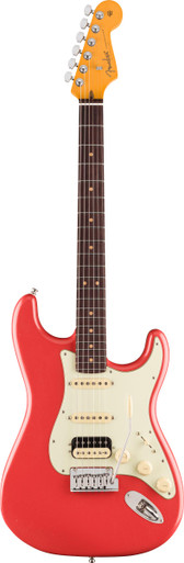 Fender American Ultra Luxe Vintage '60s Stratocaster HSS in Fiesta Red - Image 2