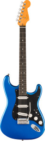 Fender American Ultra II Stratocaster Ebony Fingerboard in Noble Blue - Image 3