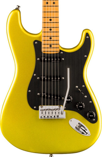 Fender American Ultra II Stratocaster Maple Fingerboard in Solar Flare - Image 1
