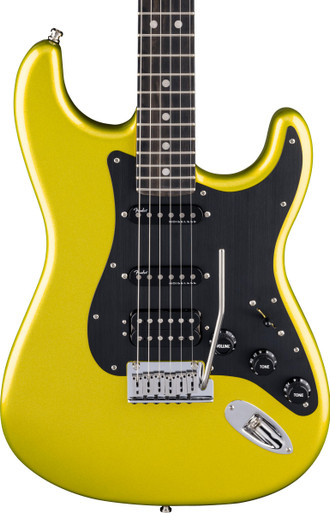 Fender American Ultra II HSS Stratocaster in Solar Flare, Ebony Fretboard - Image 1