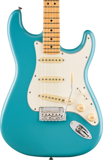 Fender Player II Stratocaster Maple Fingerboard Aquatone Blue - Image 1