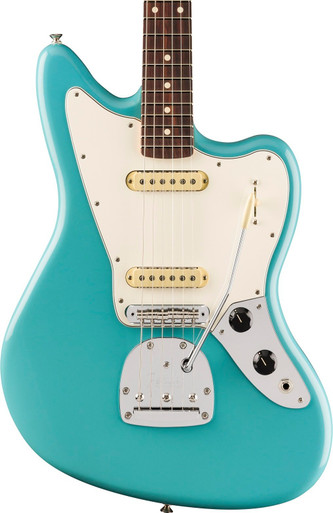 Fender Player II Jaguar Rosewood Fingerboard Aquatone Blue - Image 1