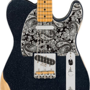 Fender Brad Paisley Road Worn Telecaster in Black Sparkle