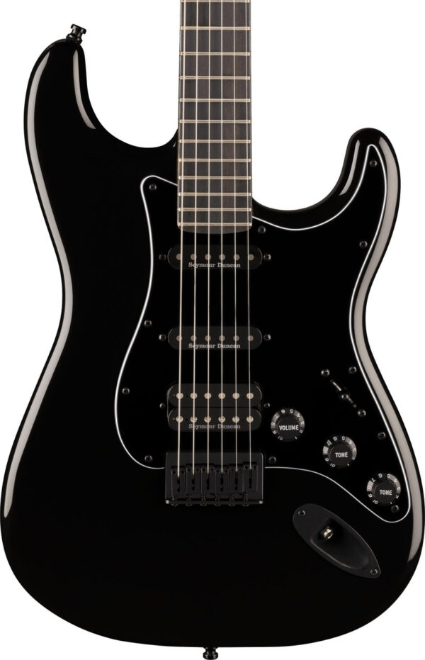 Fender Limited Edition Player II Advanced Stratocaster HSS HT Electric Guitar in Black - Image 1